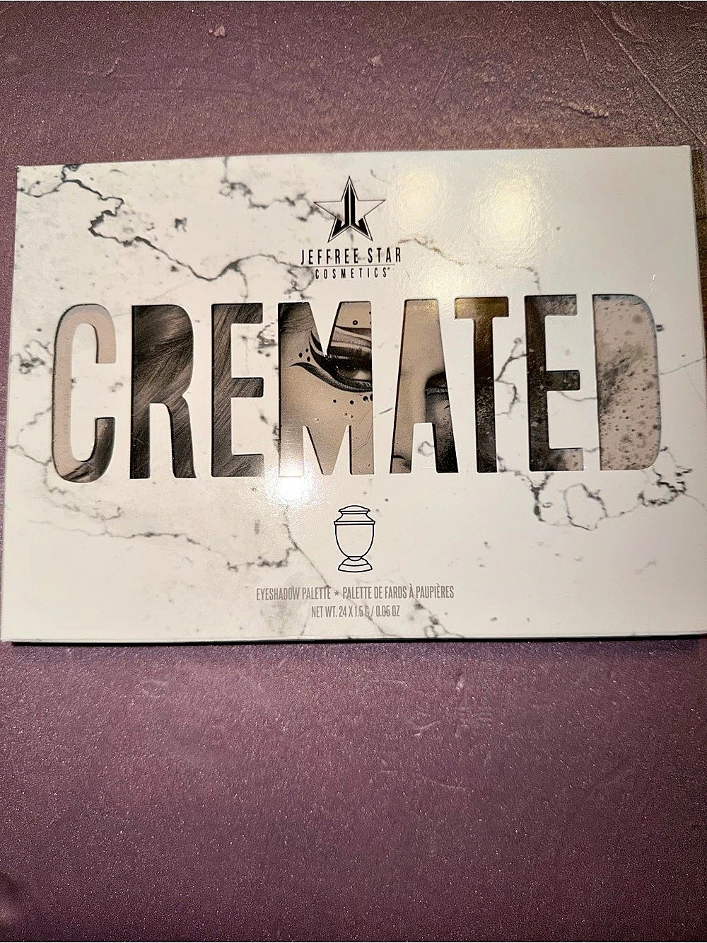 Jeffree Star Cosmetics Cremated Artistry Eyeshadow Palette (BNIB)